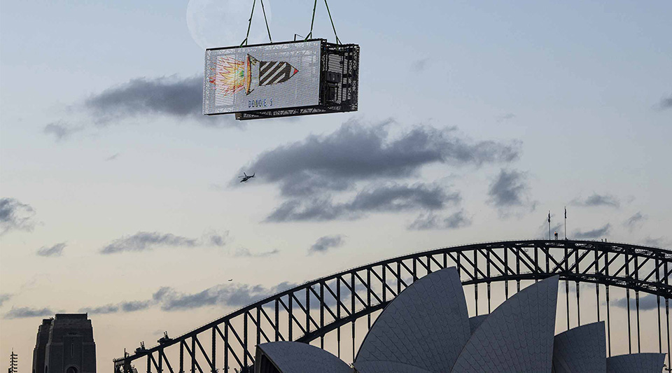 Over The Moon | Sydney Rockets Flyover | Netflix